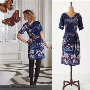 Anthropologie “Coquille” Japonica Dress
